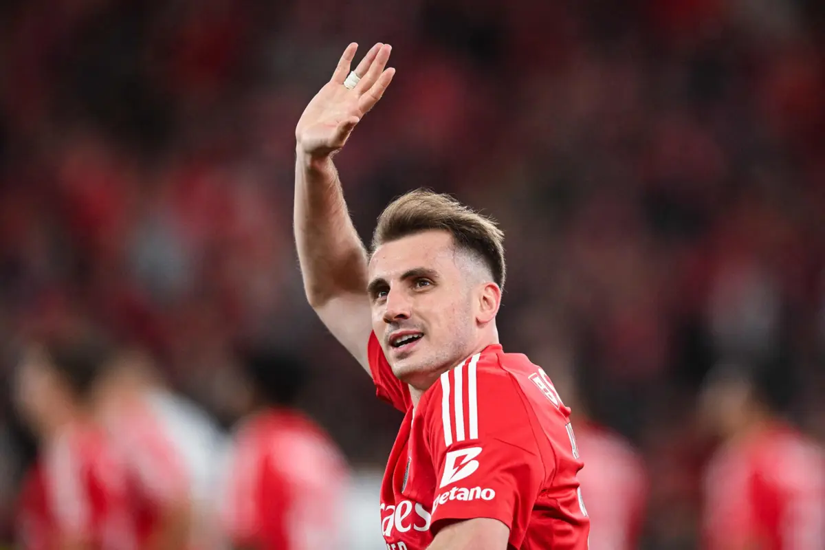 Imagem de contexto do artigo Benfica: Akturkoglu é o futebolista com mais jogos na Europa em 2024/25