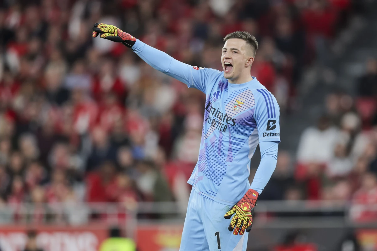 Imagem de contexto do artigo Trubin: "Interesse do Manchester City? Vi na internet assim como vocês"