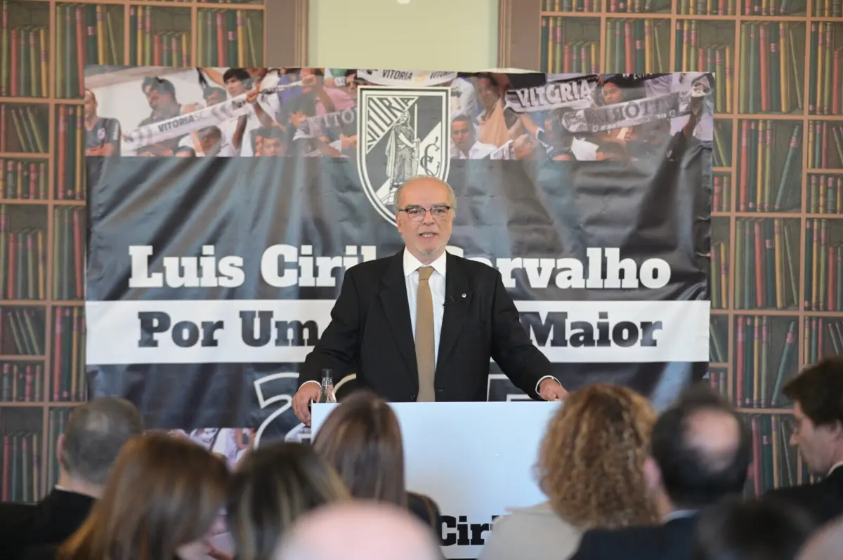 Imagem de contexto do artigo Luís Cirilo promete manter Luís Freire ao leme se vencer eleições do V. Guimarães