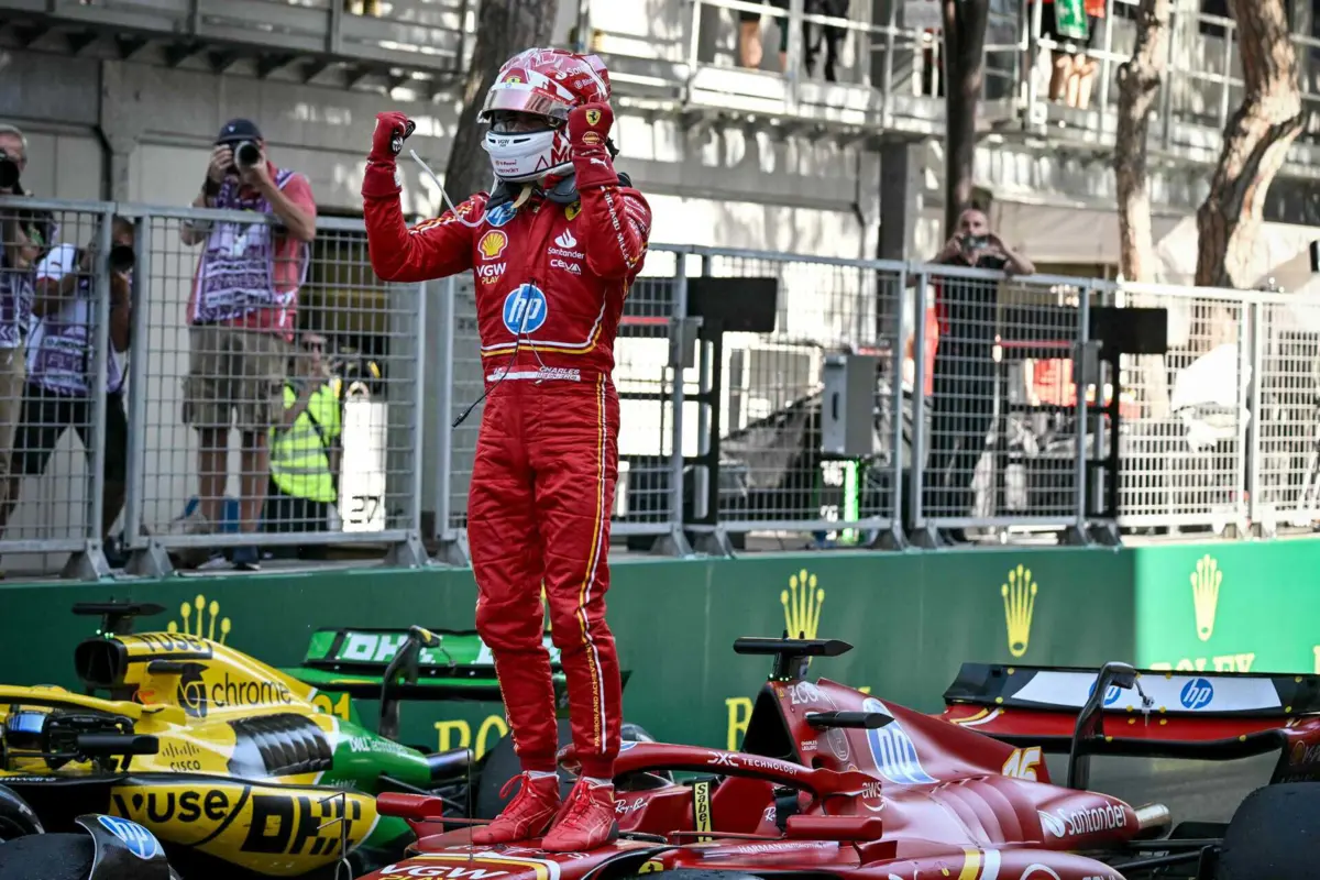 Charles Leclerc venceu o GP Mónaco (Créditos: ANDREJ ISAKOVIC / AFP)