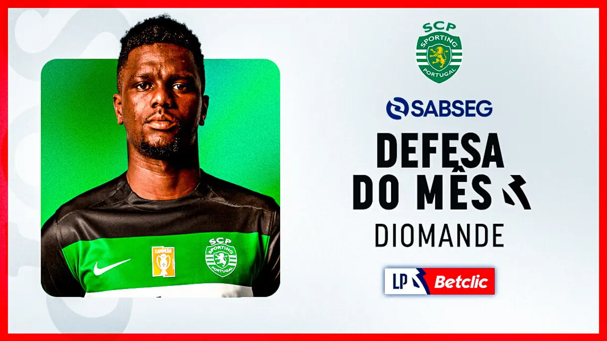 Imagem de contexto do artigo Diomande supera Carreras e Lelo e é o defesa do mês de janeiro da I Liga