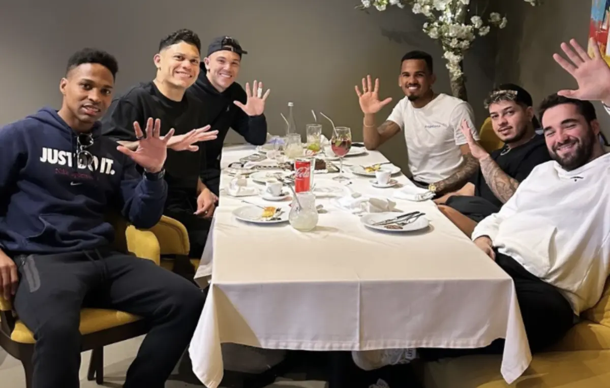 Imagem de contexto do artigo Wendell, Evanilson, Pepê e Galeno brincam com goleada do FC Porto ao Benfica