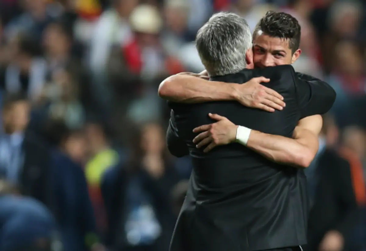 Ancelotti e Ronaldo