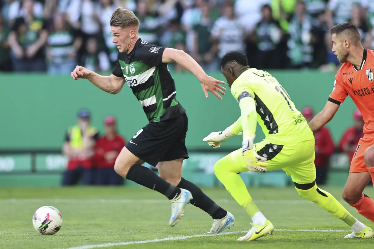 Imagem de contexto do artigo Varandas garante: "O Sporting não teve uma proposta pelo Gyokeres"