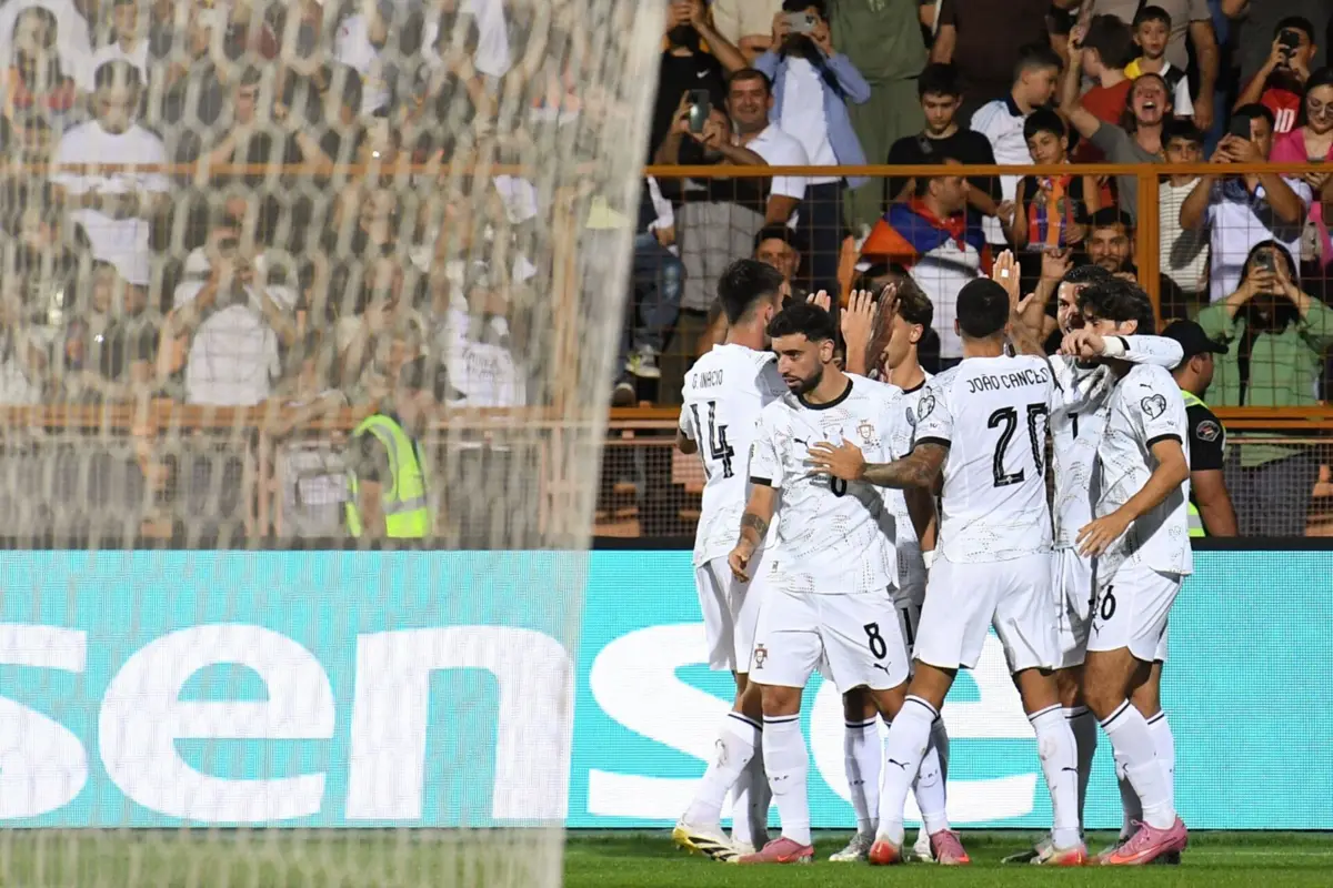 Portugal goleou a Arménia no primeiro jogo da qualificação