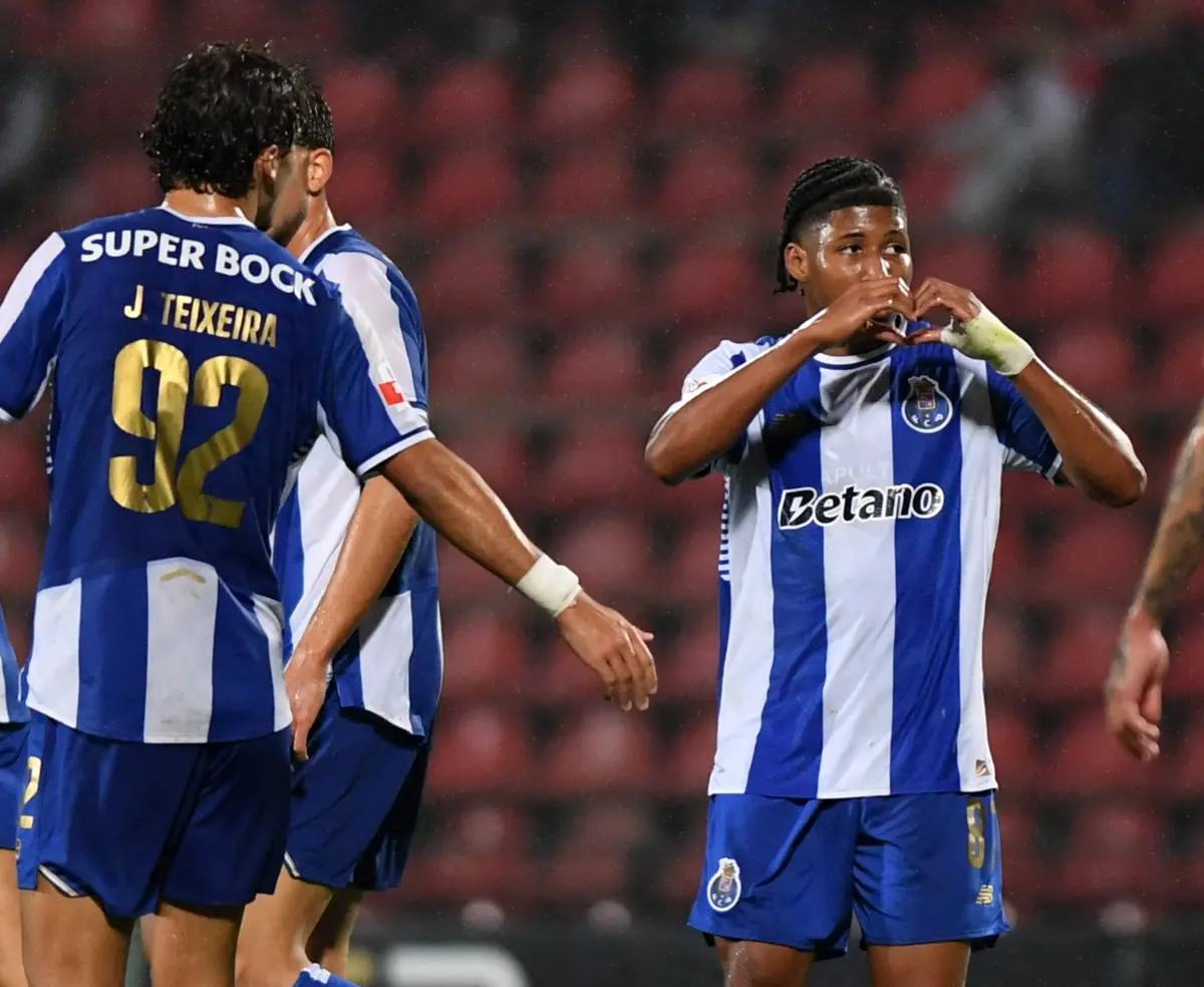 Brayan Caicedo marcou em Matosinhos