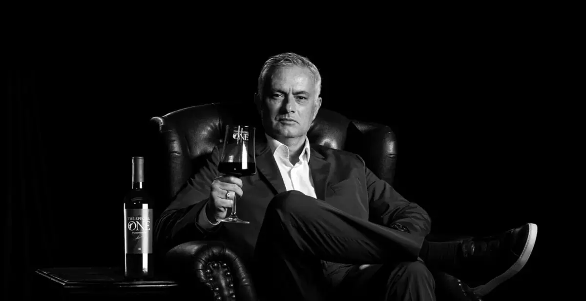 Imagem de contexto do artigo José Mourinho lança marca própria de vinhos, intitulada "Special One"