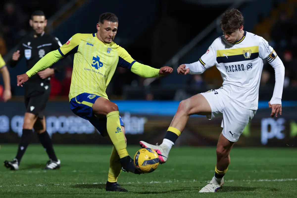 Dylan Nandín e Gustavo Sá