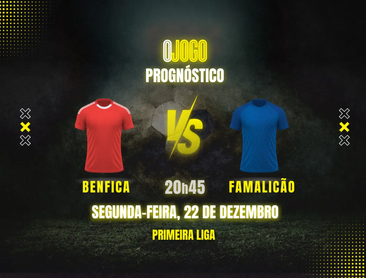 Imagem de contexto do artigo Prognóstico Benfica vs Famalicão: Dicas e Odds para a Primeira Liga
