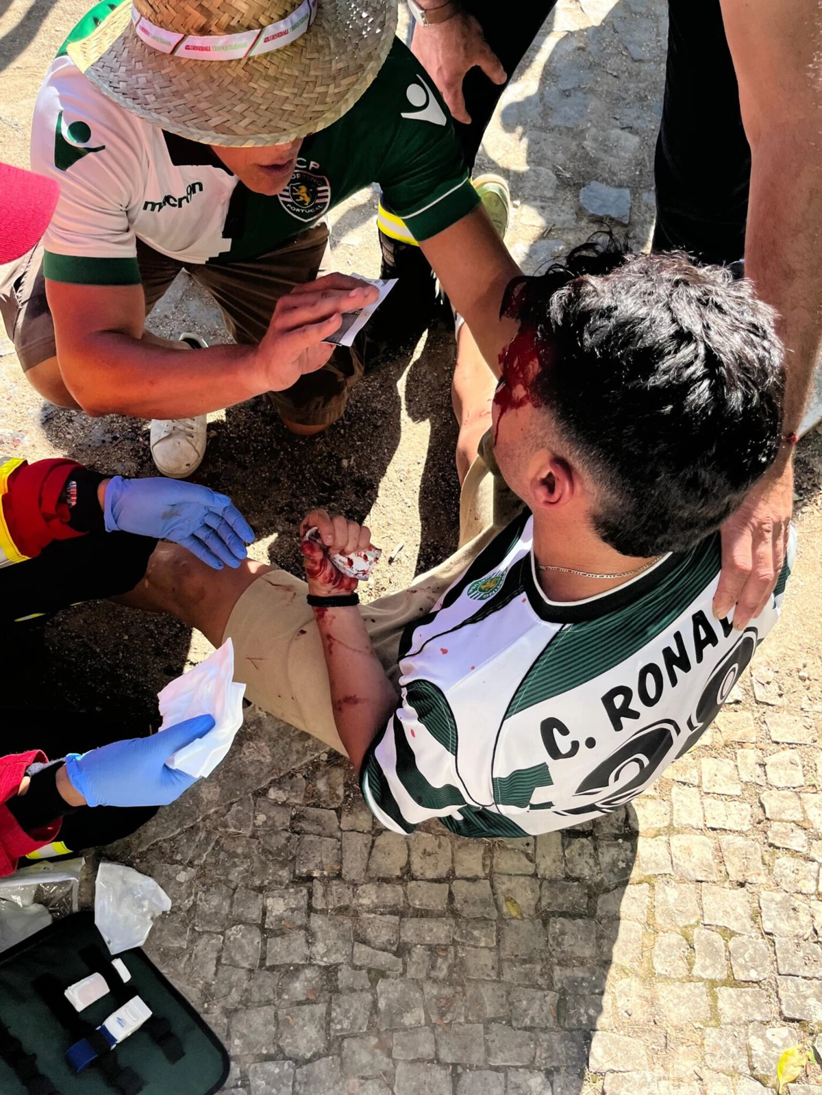 Imagem de contexto do artigo Adepto do Sporting denuncia: "Confundem farda com escudo para a violência"