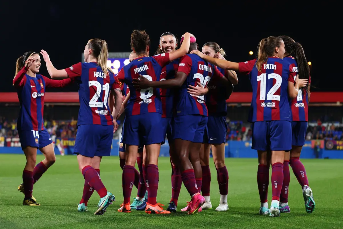 Imagem de contexto do artigo Barcelona não perde para a Liga dos Campeões feminina há quase um ano