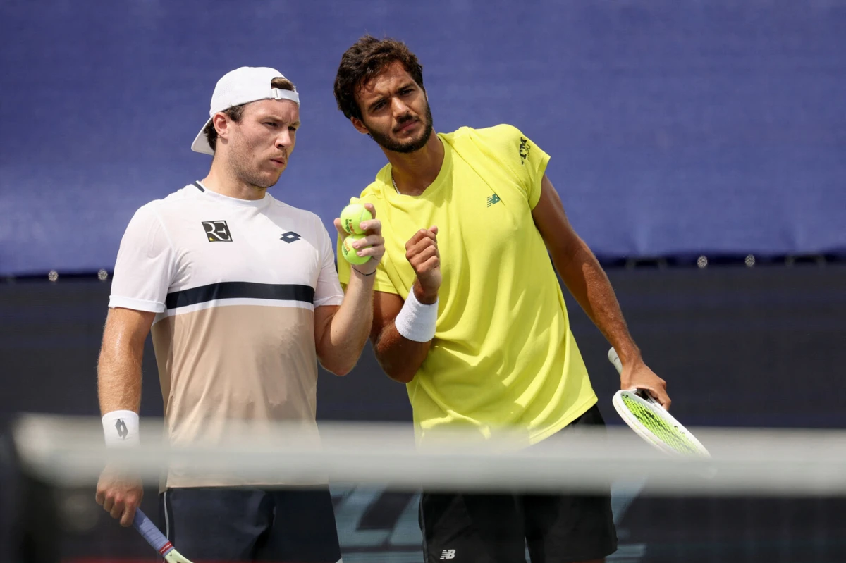 Lucas Miedler e Francisco Cabral (Créditos: Getty Images via AFP)