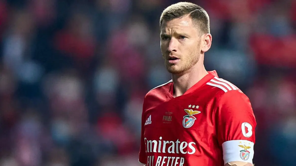 Jan Vertonghen chegou a ser capitão do Benfica