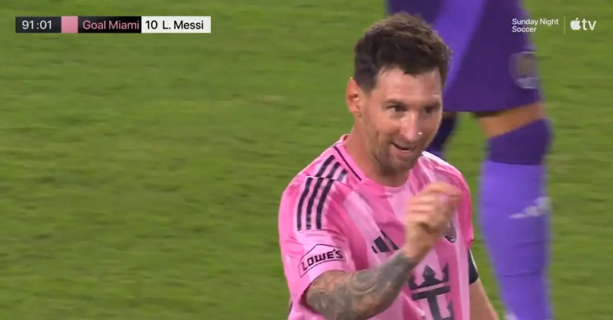 Imagem de contexto do artigo Messi provoca treinador adversário após bisar pelo Inter Miami. Veja aqui