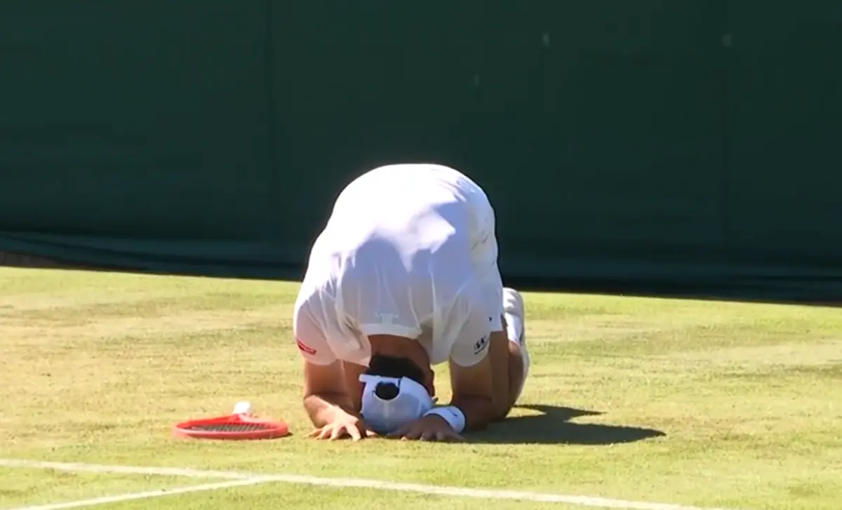 Imagem de contexto do artigo Nuno Borges emocionado ao vencer pela primeira vez em Wimbledon