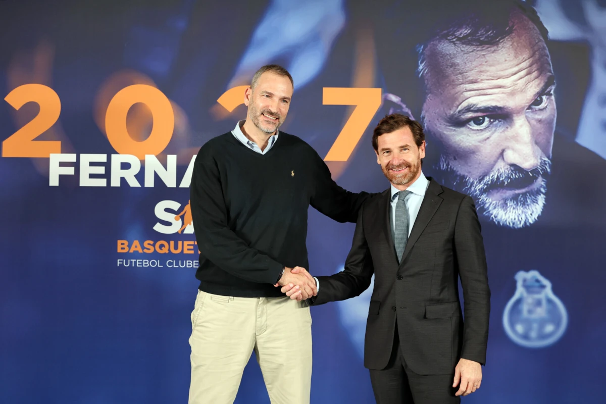 Fernando Sá e André Villa-Boas (Créditos: FC Porto)