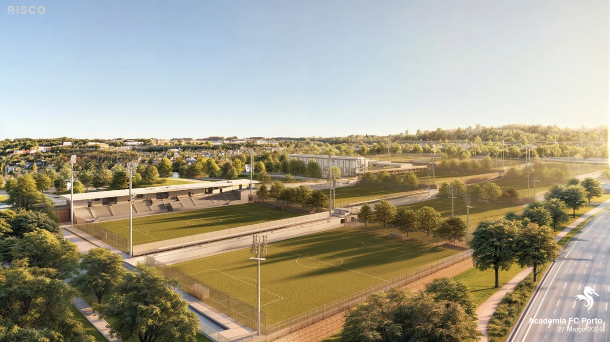 Projeto da futura Academia do FC Porto