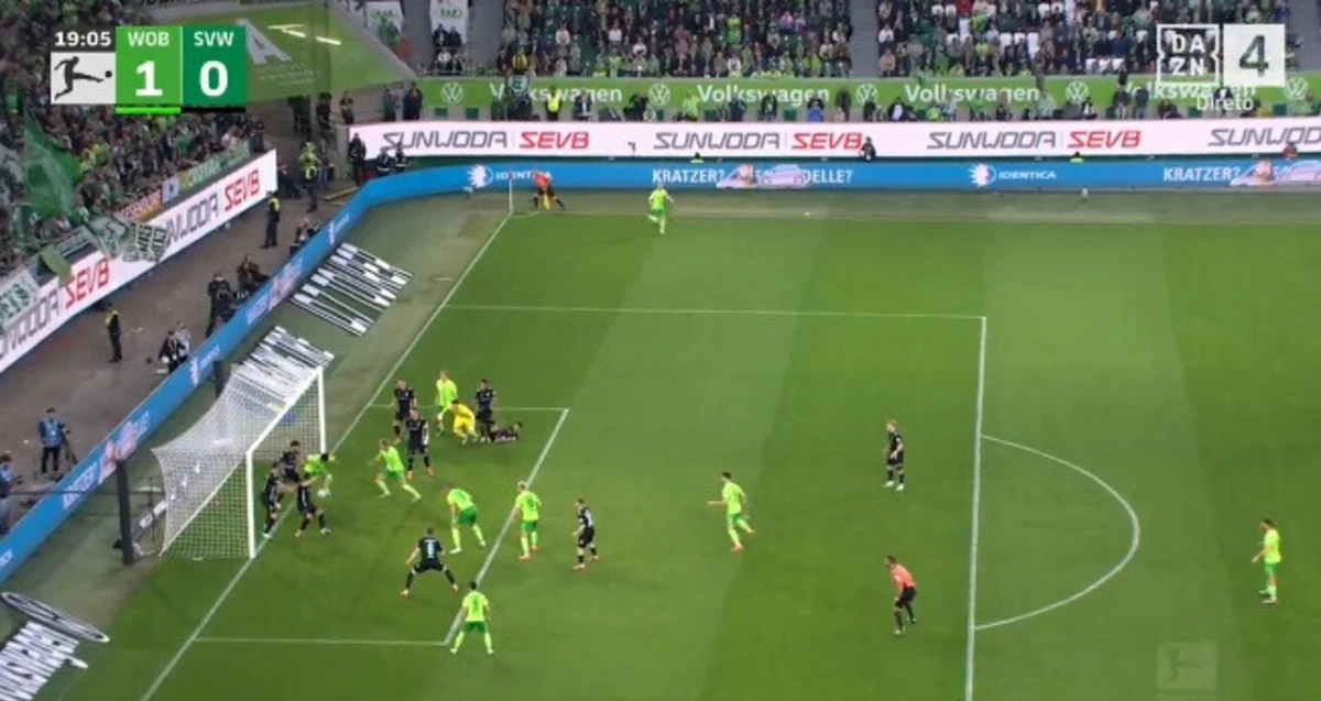 Imagem de contexto do artigo Tiago Tomás volta a marcar pelo Wolfsburgo, agora de calcanhar. Veja aqui