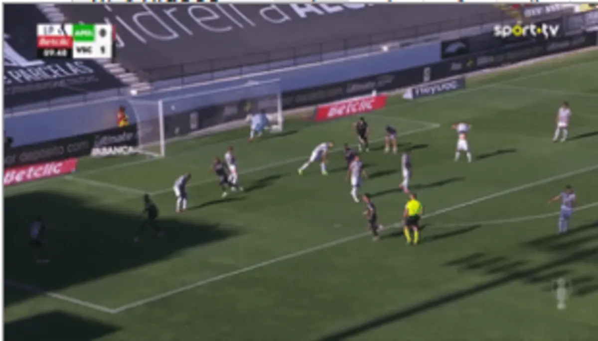 Imagem de contexto do artigo Ndoye amplia vantagem do V. Guimarães com este golo. Veja o lance.