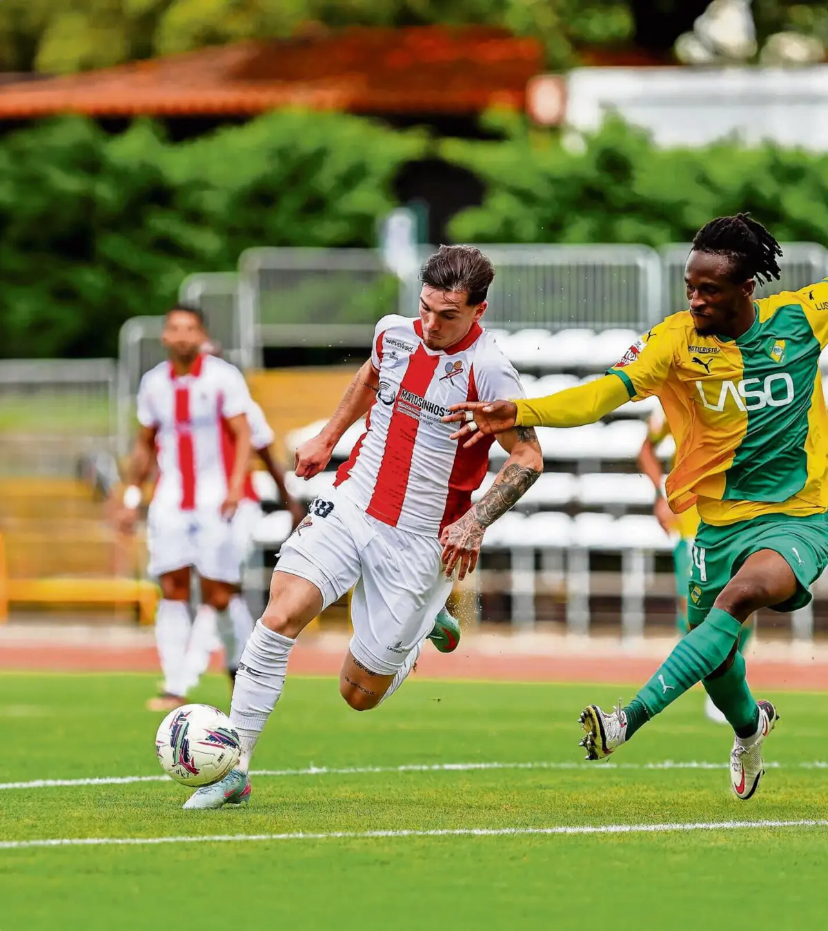 José Bica jogou, por empréstimo, no Leixões, com um registo de quatro golos e duas assistências (créditos: Leixões SC - Futebol)