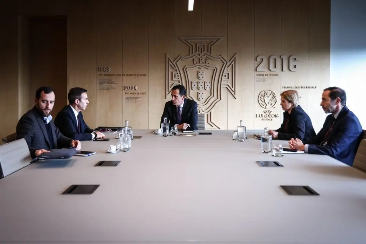 Reunião do Braga com a FPF