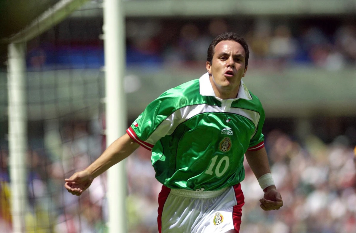 Imagem de arquivo de Cuauhtémoc Blanco (AP Photo/Claudio Cruz)