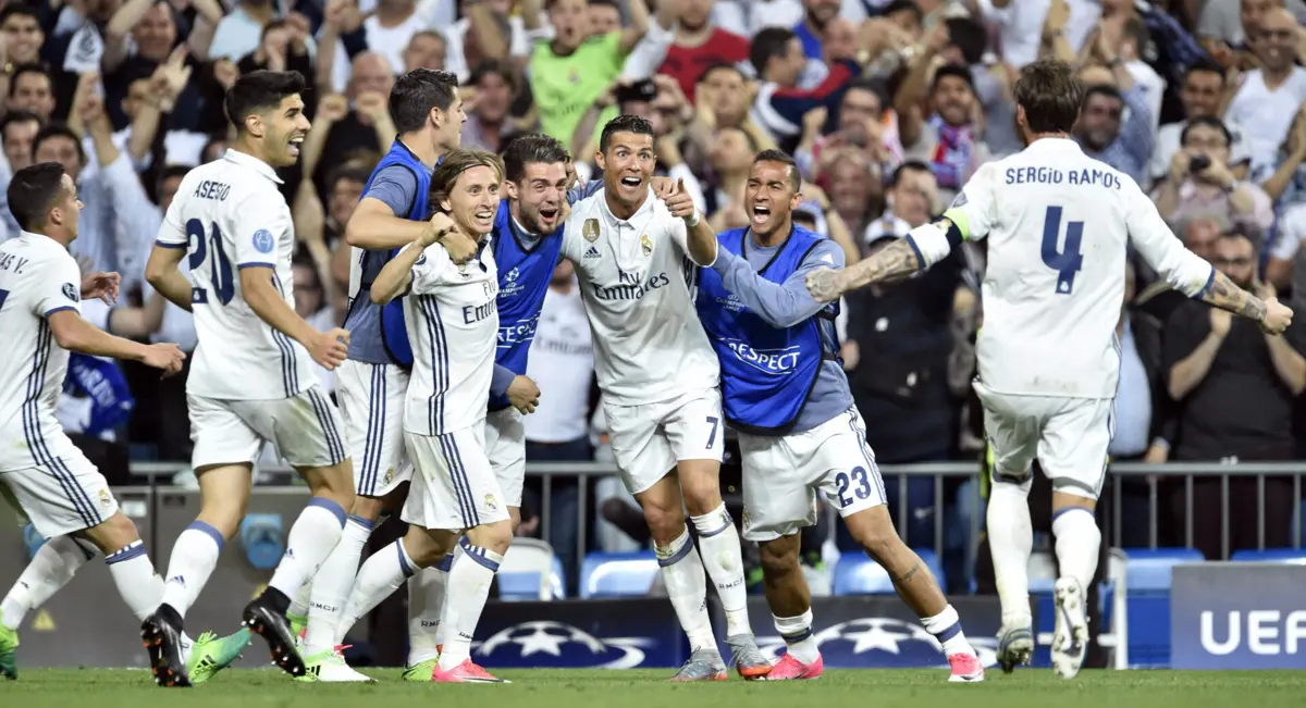 Ronaldo na festa do Real Madrid, 2017 (créditos: FIFA)