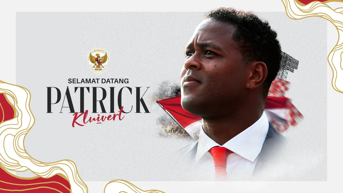 Imagem de contexto do artigo Patrick Kluivert é o novo selecionador de futebol da Indonésia