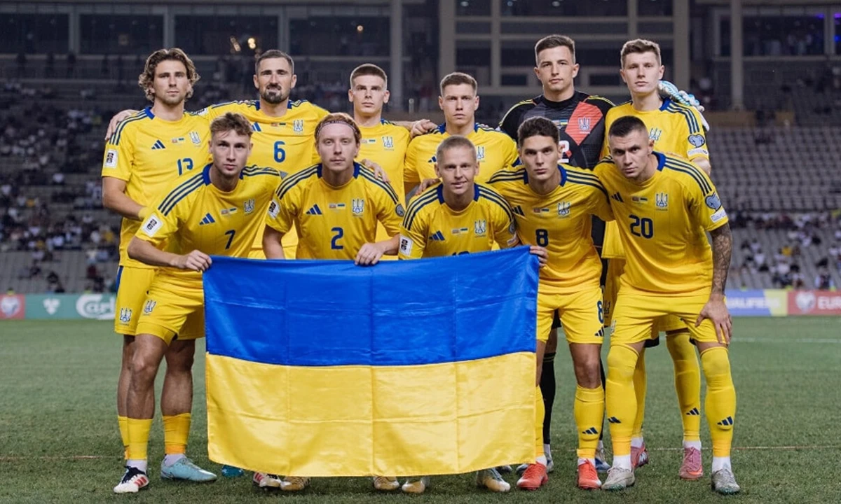 Imagem de contexto do artigo Sudakov marcou pela Ucrânia, a jogar como extremo-esquerdo: veja o golo
