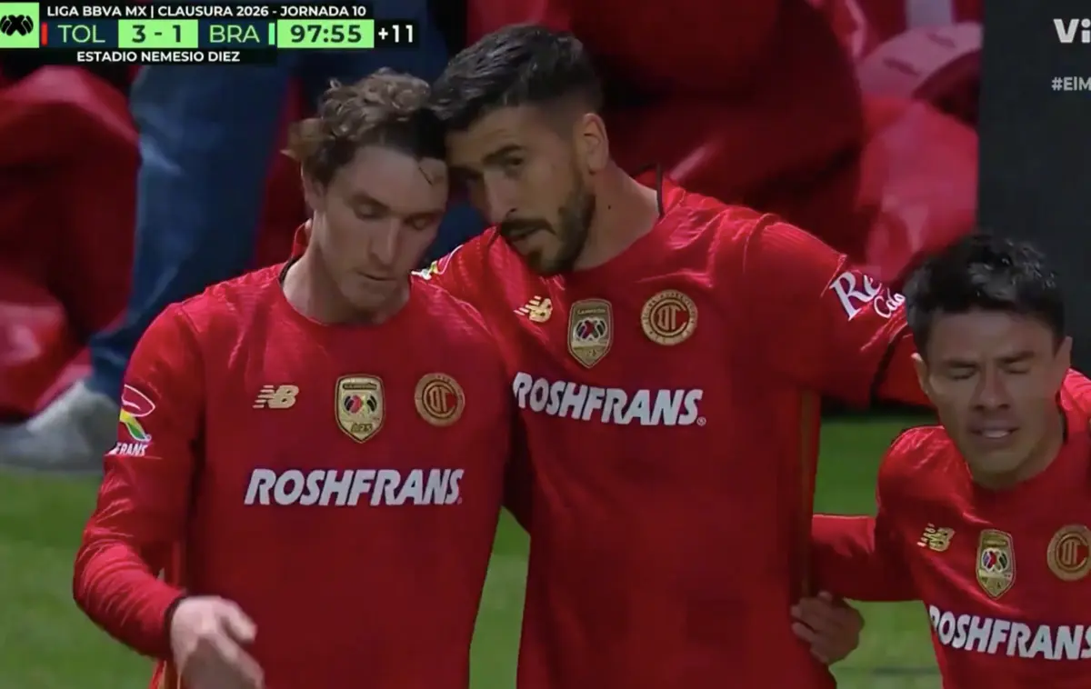 Imagem de contexto do artigo Paulinho não se cansa de marcar pelo Toluca: o golo do avançado na vitória sobre Pedro Caixinha