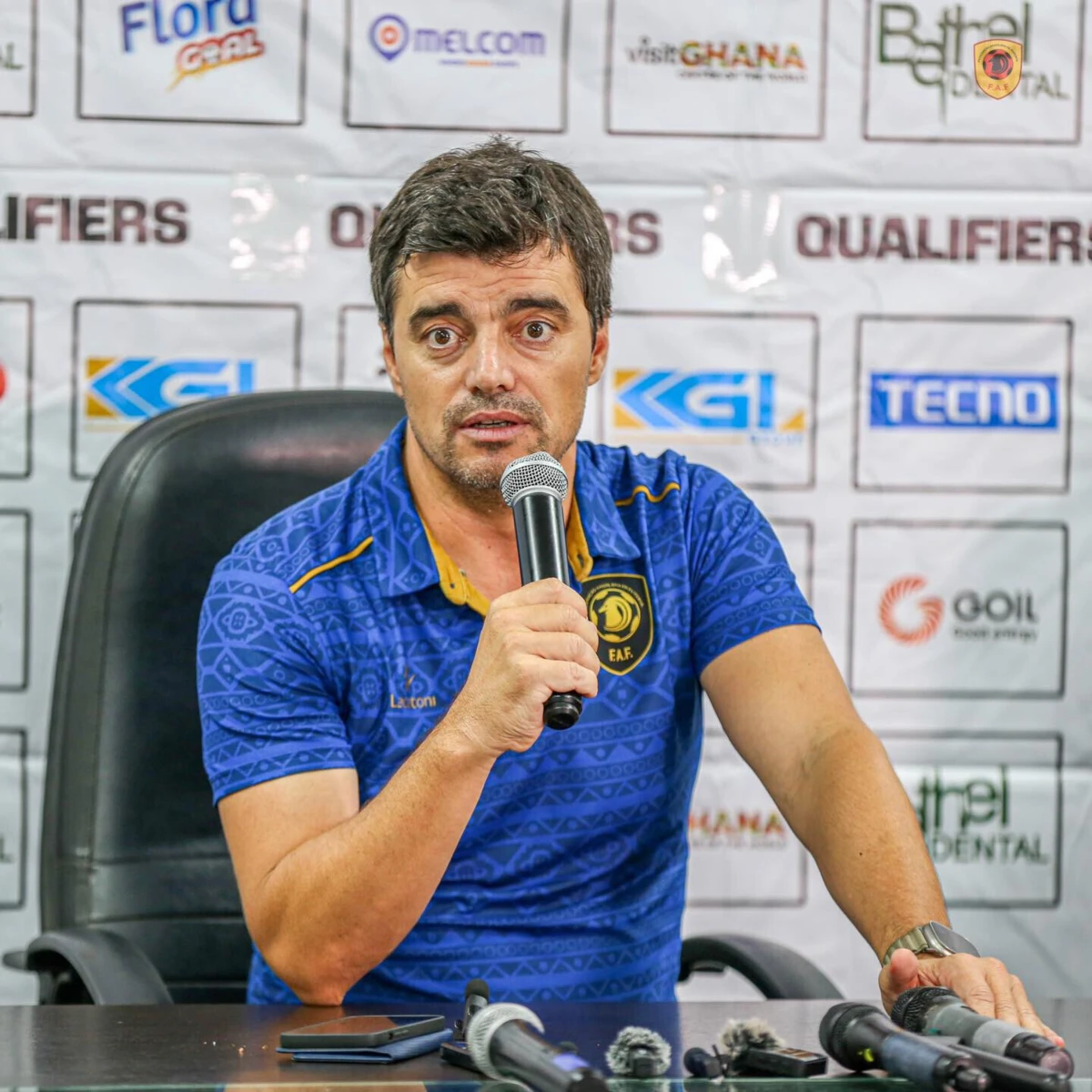 Imagem de contexto do artigo Pedro Gonçalves sobre o Angola-Argentina: "É um grande estímulo"