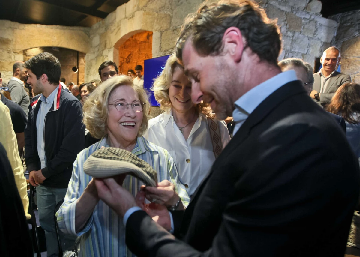 Cecília Pedroto com André Villas-Boas (créditos: José Carmo)