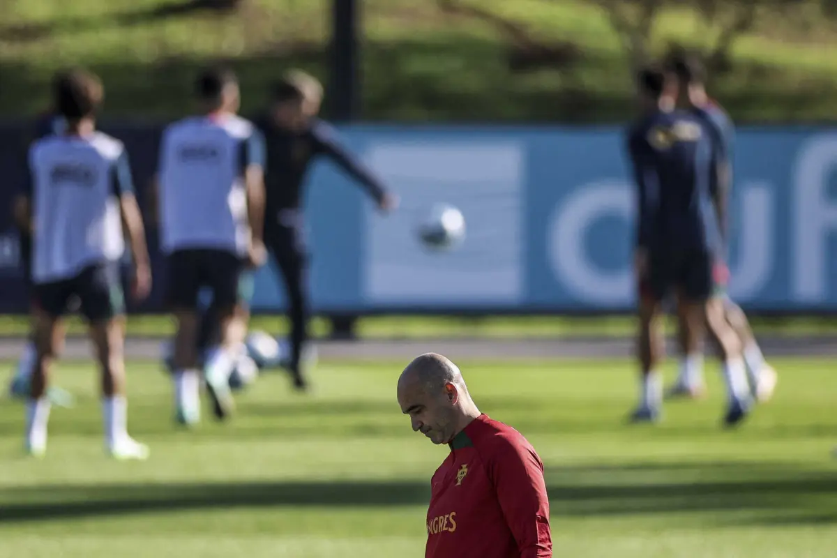 Roberto Martínez, selecionador de Portugal