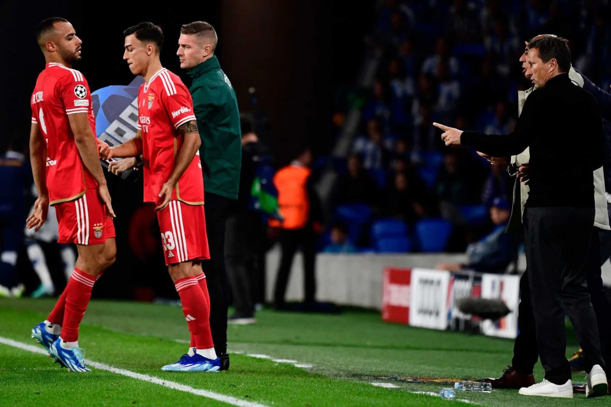 Roger Schmidt, treinador do Benfica