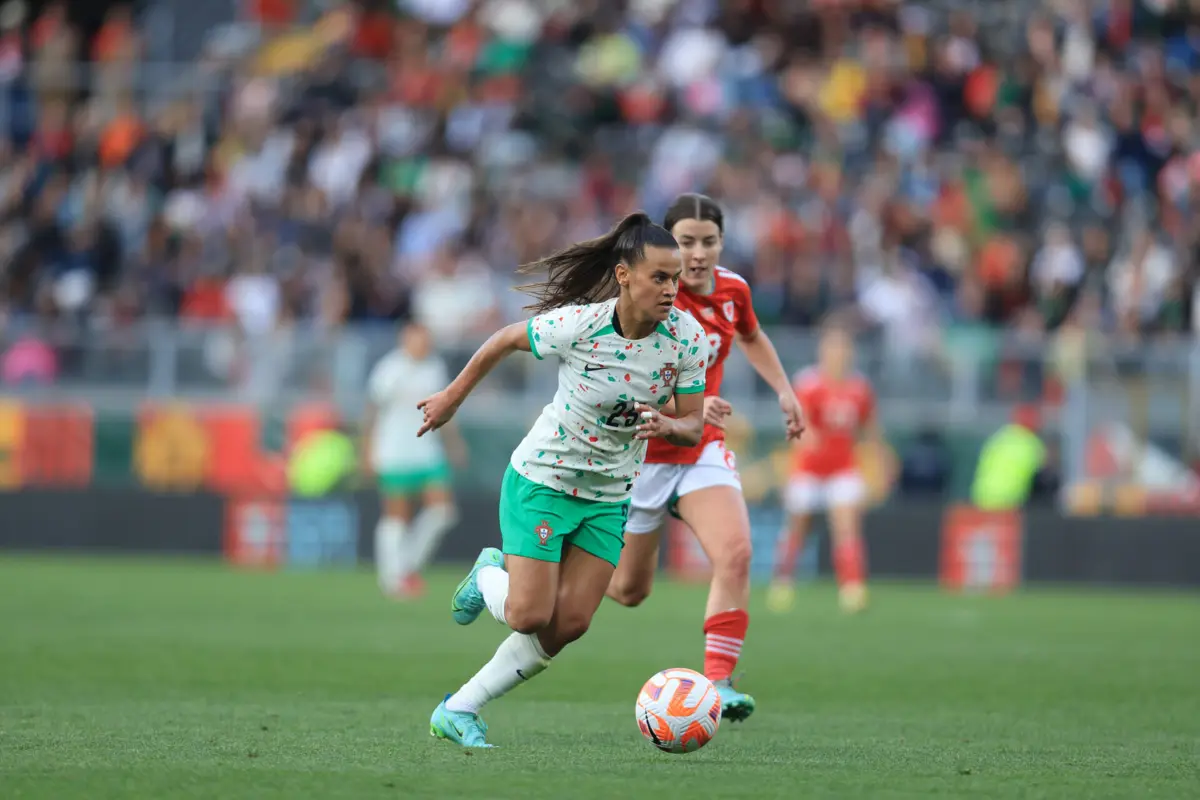 Ana Dias com a camisola da Seleção Nacional