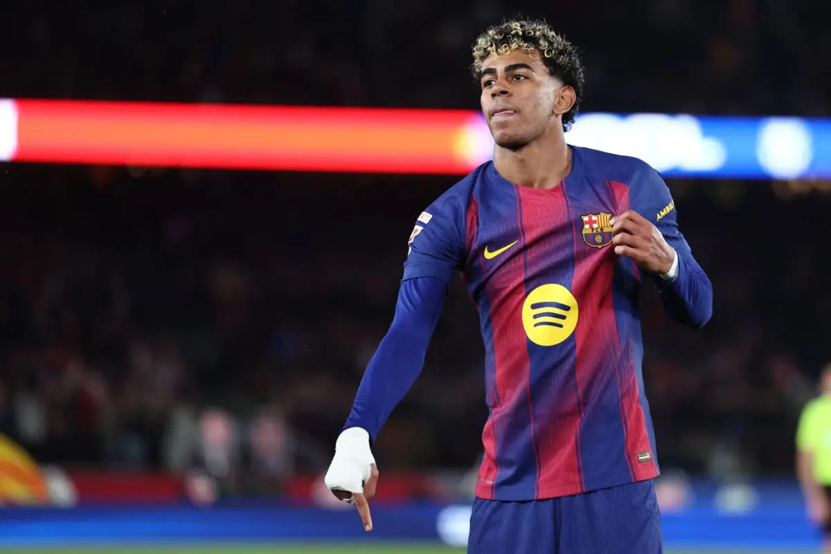 Yamal fechou a vitória do Barcelona