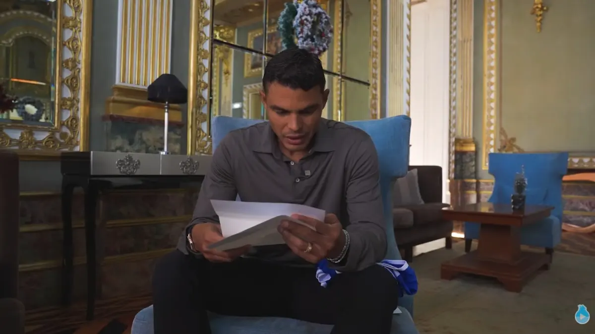 Imagem de contexto do artigo Thiago Silva lê carta de André Villas-Boas: "Vê-se que tem um coração grande"