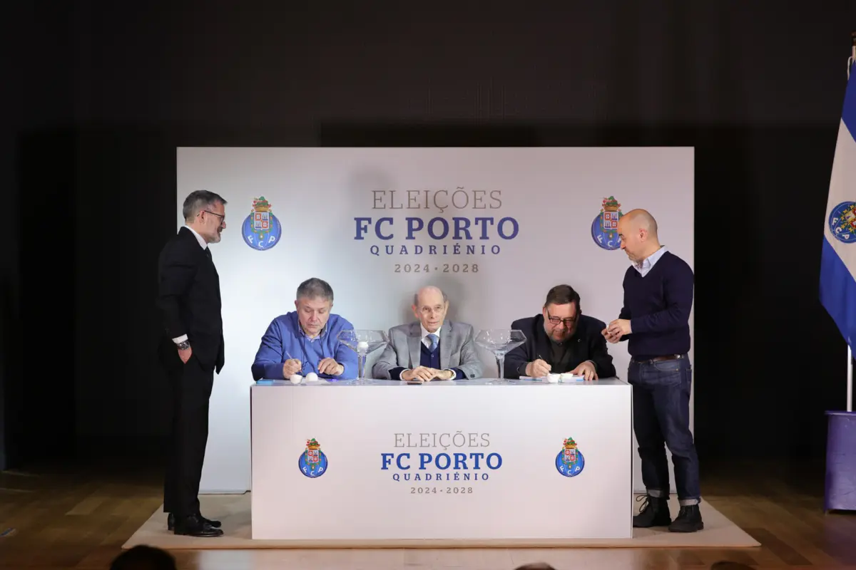 Listas das eleições do FC Porto já foram sorteadas