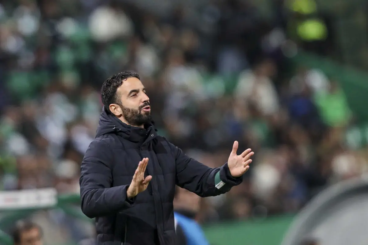 Rúben Amorim, treinador do Sporting