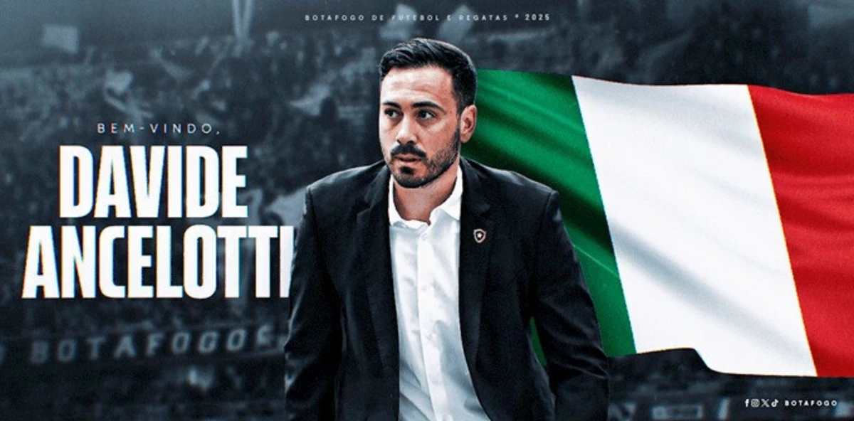 Davide Ancelotti (créditos: Botafogo)