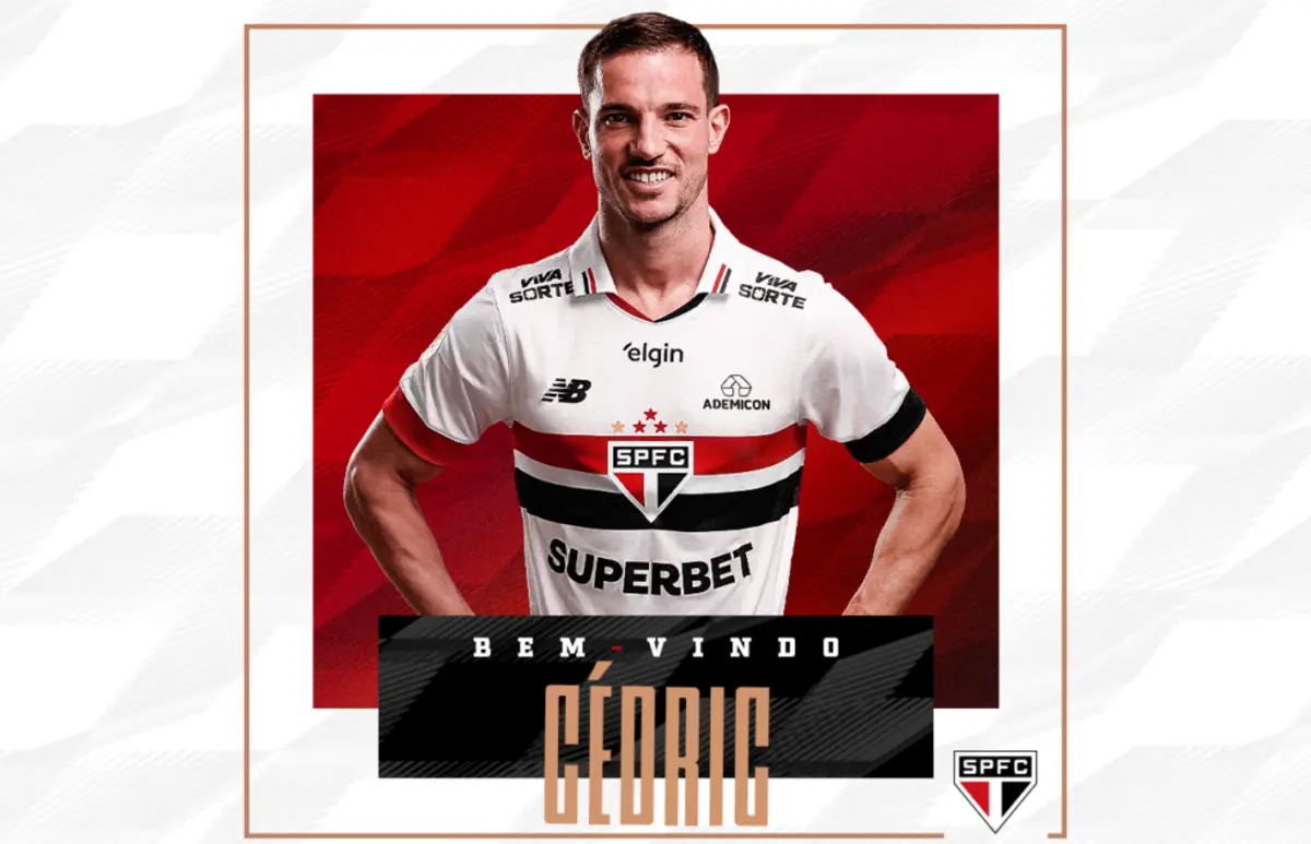 Cédric Soares (créditos: São Paulo)