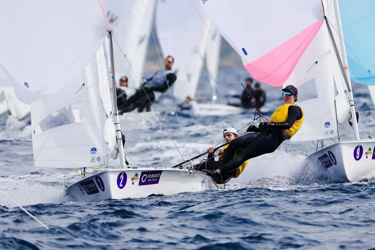 Imagem de contexto do artigo Diogo Costa e Carolina João sobem à liderança do ranking mundial em 470 misto