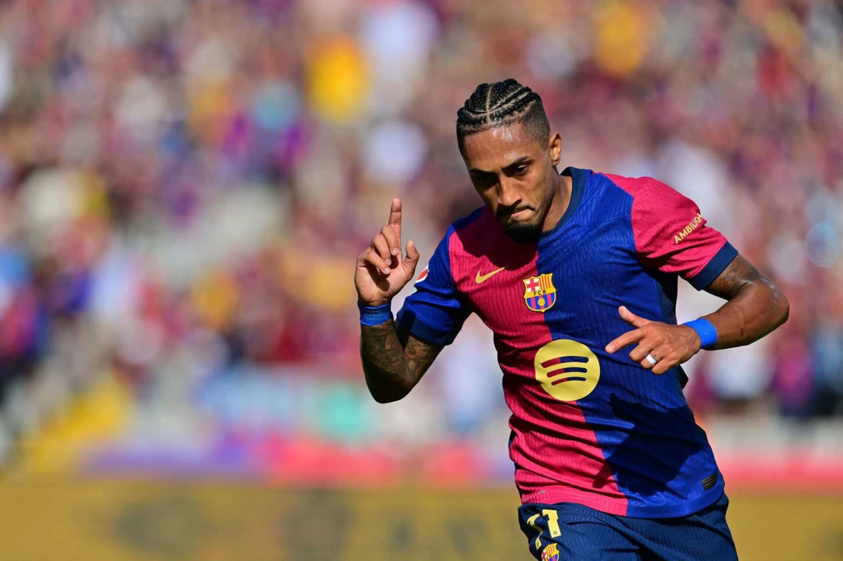 Raphinha (créditos: AFP)