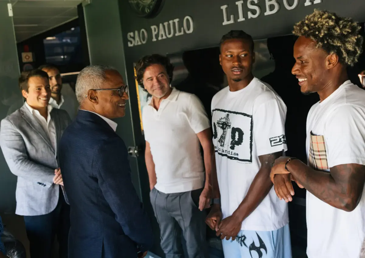 Presidente de Cabo Verde e Jovane