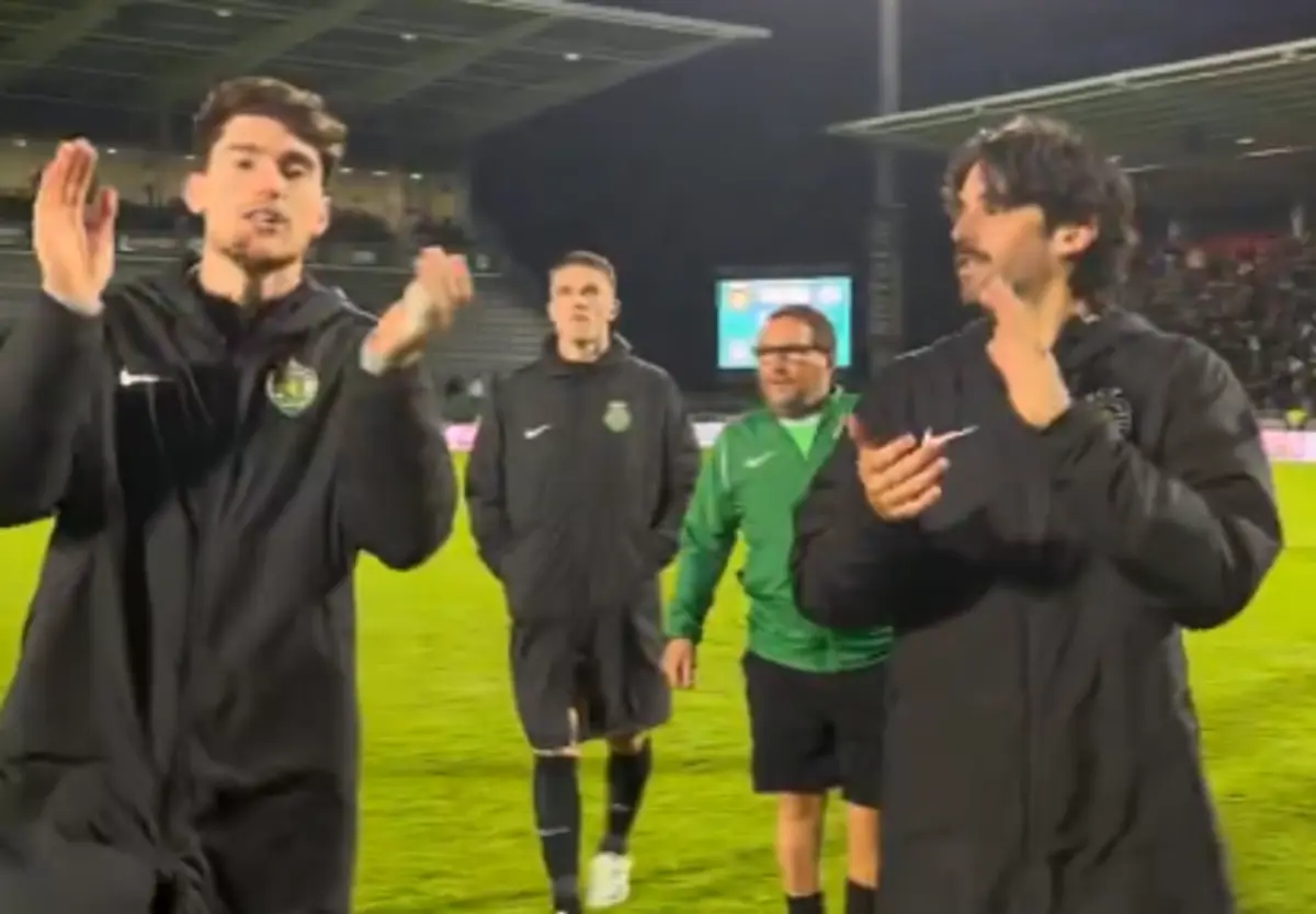 Imagem de contexto do artigo Franco Israel não jogou, mas teve motivos para deixar o relvado a cantar