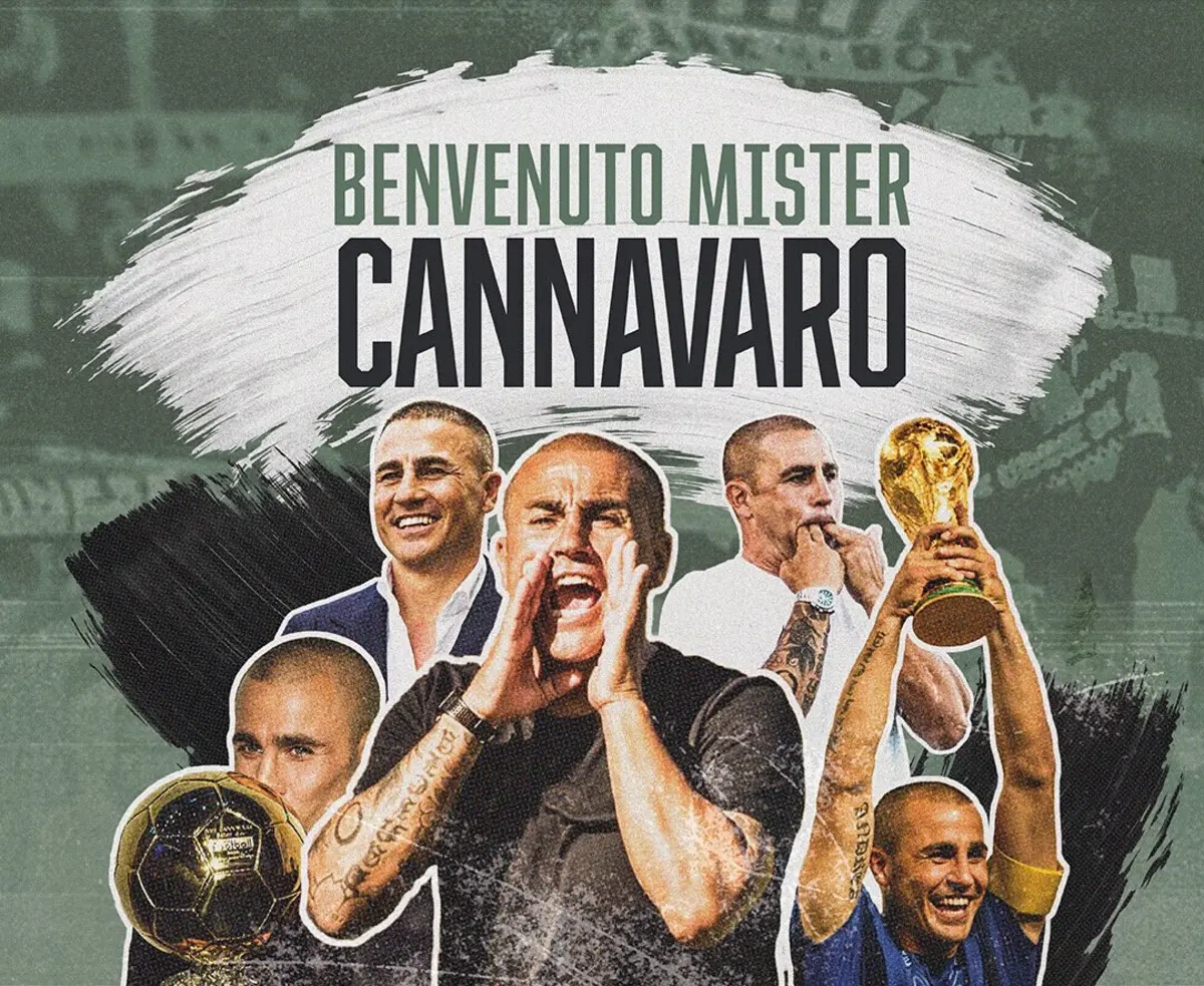 Imagem de contexto do artigo Oficial: Fabio Cannavaro é o novo treinador da Udinese