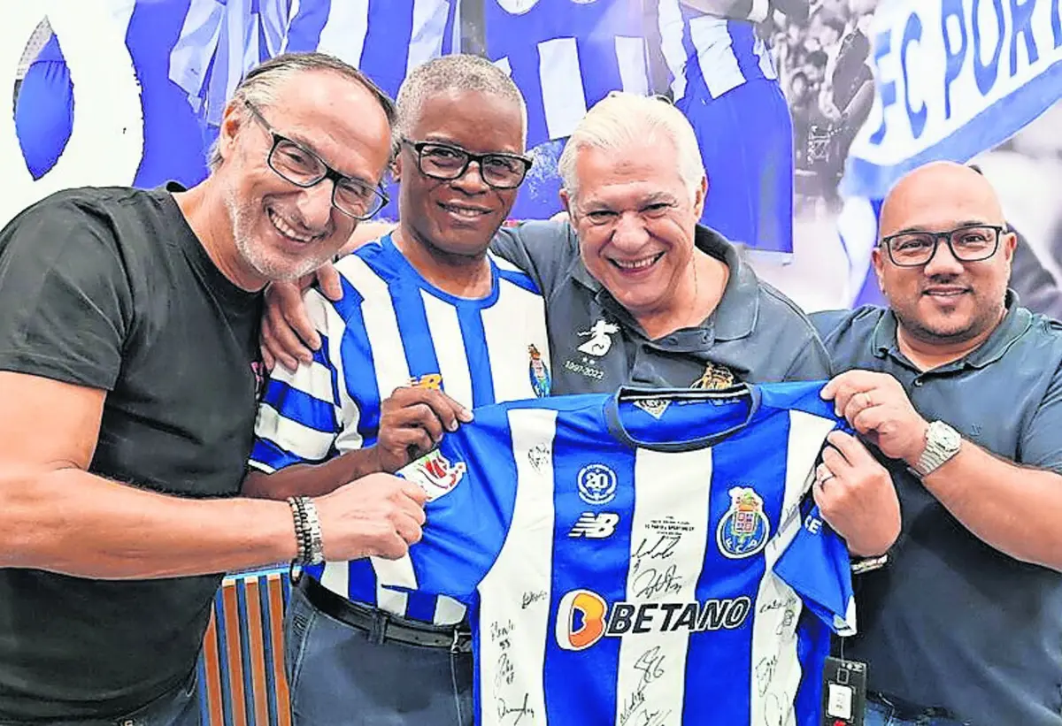 Manuel Novais, Paulo Furtado, Aogstinho Rosa e Cláudio Barbosa