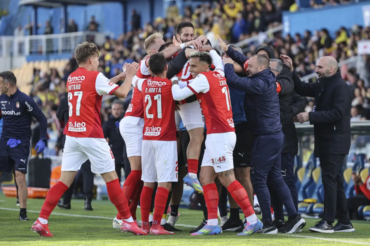 A festa do Braga (Créditos: Lusa)