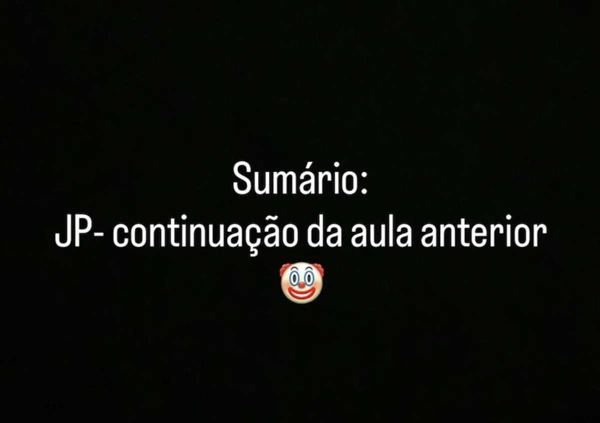 Imagem de contexto do artigo "Sumário: JP - continuação da aula anterior": ex-Benfica faz publicação durante Santa Clara-Sporting e depois apaga