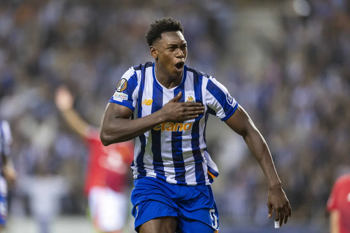 Samu, avançado do FC Porto (créditos: Leonel de Castro)